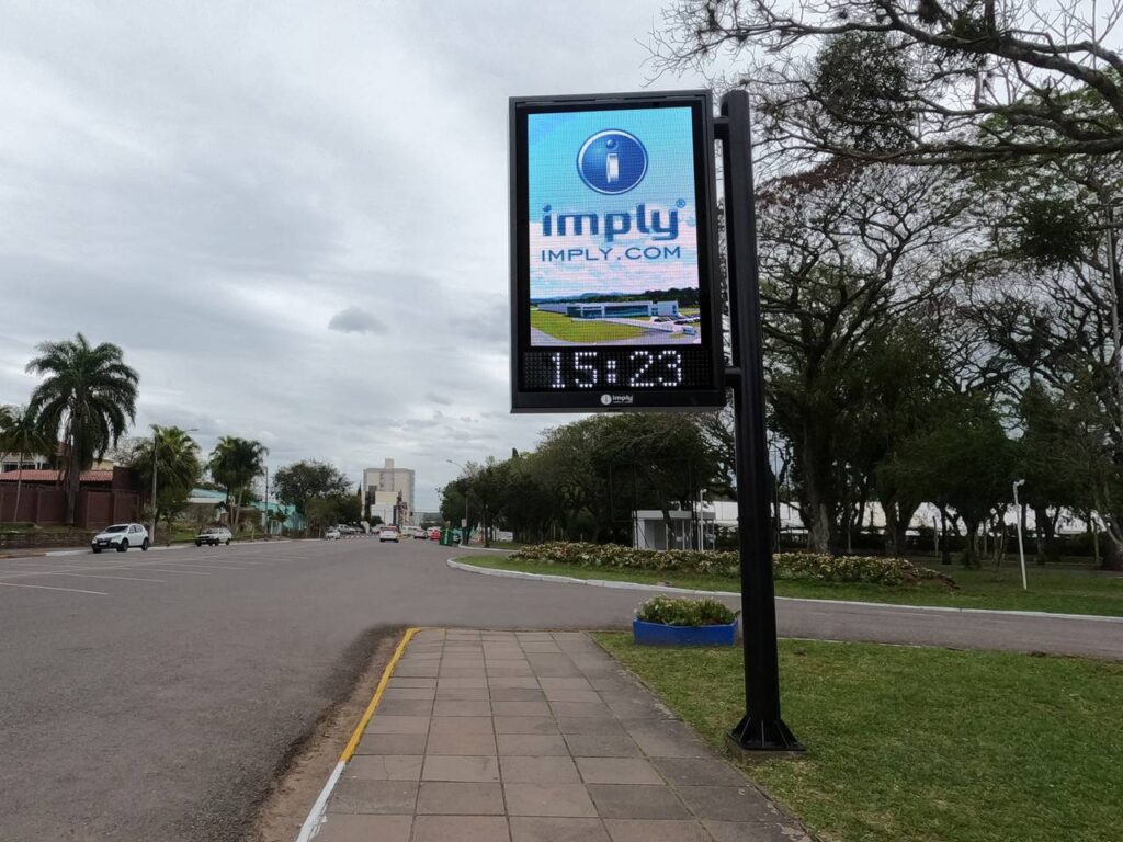 Painel de LED da imply de rua