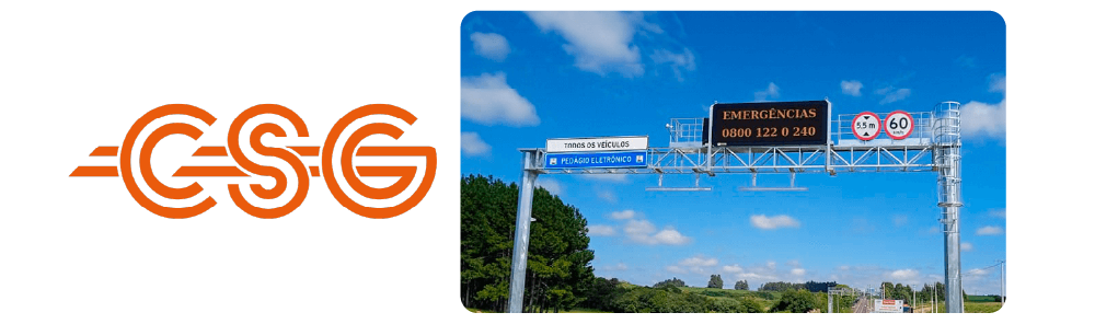 Painel Eletrônico de Trânsito - PMV Fixo