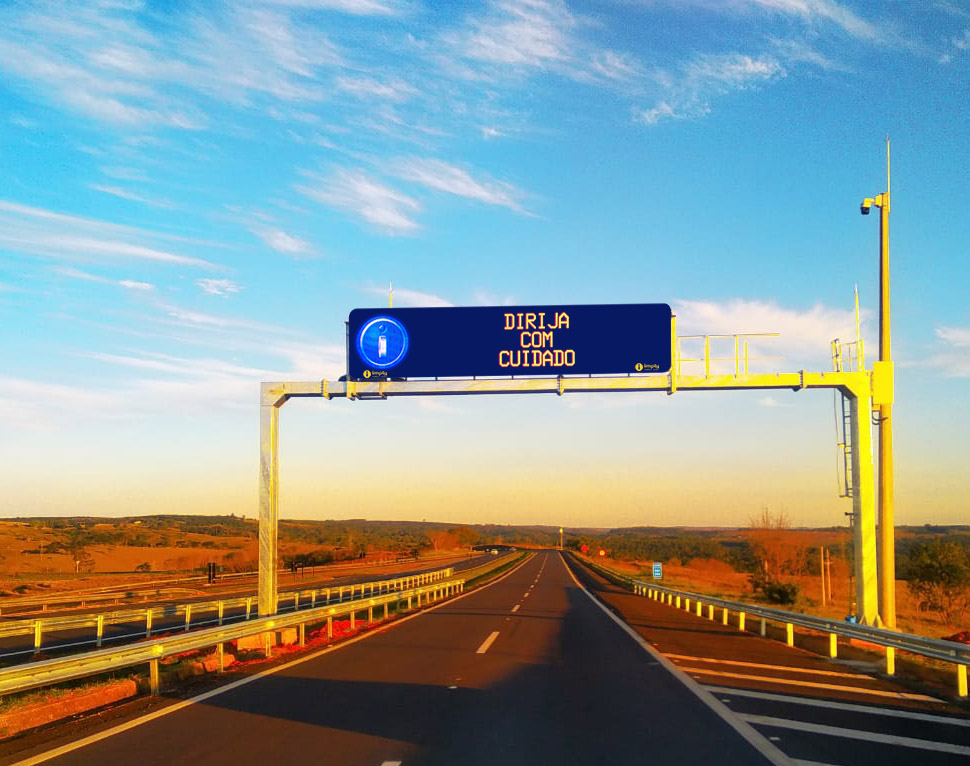 PMV FullColor Imply® desarrolladas para las carreteras de São Paulo