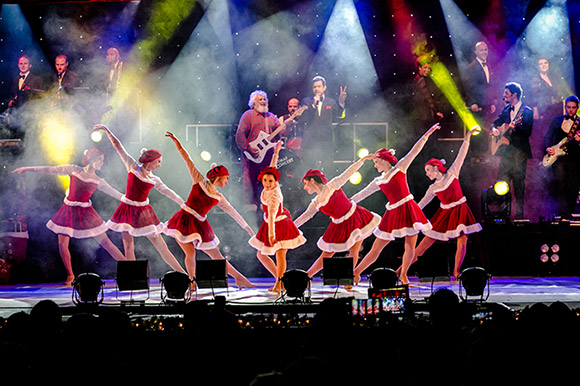 Um concerto de apresentação de natal