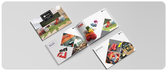 Livros que mostram o design e conforto de uma pista de boliche.