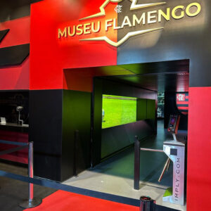 Entrada para o museu do Flamengo
