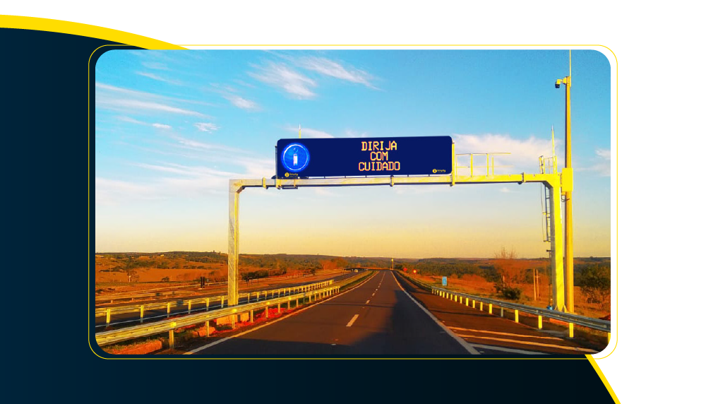 PMV Fixo: Painel Eletrônico de Trânsito Fixo