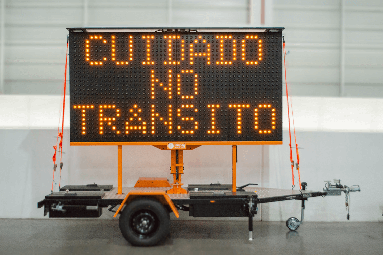 Investindo em Segurança Rodoviária: PMVs Imply® na Way 112 do Mato Grosso do Sul