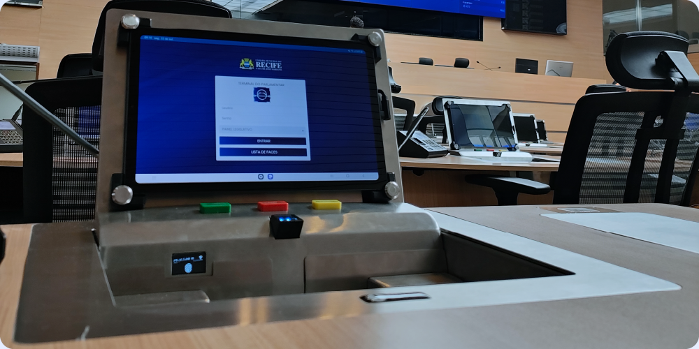 Voto interativo - sistema de votação parlamentar